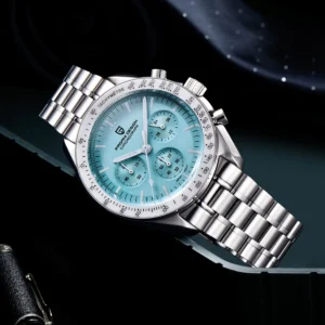 PAGANI DESIGN 2025 New Moon Watches Men Quartz Watch For Men Auto Date Speed Sport Chronograph AR Sapphire Mirror Wrist watch