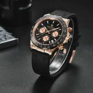 2025 Pagani design latest men's business quartz watch high-quality sapphire mirror VK63 men's chronograph sports waterproof 100m