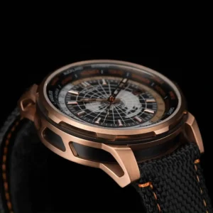 WISHDOIT 2025 New Model 9970 Seiko Mechanical Watch 5ATM Waterproof And Pressure Resistant With Luminous Light World Graphics