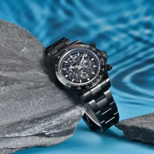 PAGANI DESIGN New 40mm Skeleton Mechanical Watches Men's Stainless Steel Waterproof Automatic Watch Luxury Sapphire Glass Clock