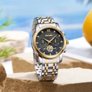 SKMEI Top Brand Luxury Movement Quartz Watch For Men Women Wristwatch Multi-function Chronograph Waterproof Watches Reloj Hombre